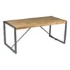 Table De Repas Rectangulaire Bois/Metal - JINK -Mobilia Boutique table a manger 11138403