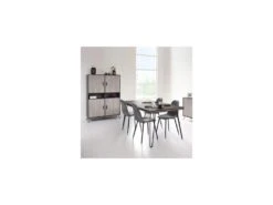 Table De Repas 180 Cm - LUGANO -Mobilia Boutique table a manger 11138997