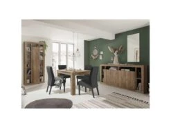 Table De Repas 180 Cm Chêne Noisette - RAVENNE -Mobilia Boutique table a manger 11139489