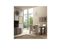 Table De Repas 180 Cm Chêne Noisette - BOLZANO 6 Table De Repas 180 Cm Chêne Noisette - BOLZANO -Mobilia Boutique table a manger 11139559