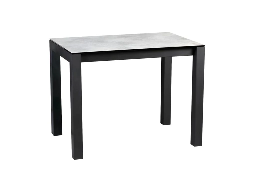 Table De Repas Carrée Acier/Verre - JOMP 3 Table De Repas Carrée Acier/Verre - JOMP