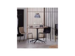 Table De Repas Ronde Bois/Métal - JIF -Mobilia Boutique table a manger 11139973