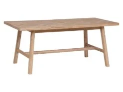 Table à Manger Extensible Bois D'acacia Aeris Atmosphera - Naturel Clair