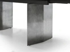 Table à Manger Extensible 6 à 10 Couverts En Céramique Et Métal - Effet Marbre Noir - MISENO De Pascal MORABITO 22 Table à Manger Extensible 6 à 10 Couverts En Céramique Et Métal - Effet Marbre Noir - MISENO De Pascal MORABITO -Mobilia Boutique table a manger 11166865