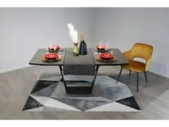 Table De Repas Extensible 160 / 210 Cm En Céramique Gris - DIVINE -Mobilia Boutique table a manger 11167561