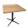 CAFE- Table Carree Bois Massif L70 2 CAFE- Table Carree Bois Massif L70 -Mobilia Boutique table a manger 11167915