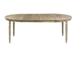 Table à Manger Avec Allonges En Bois De Manguier Brossé Helsinki