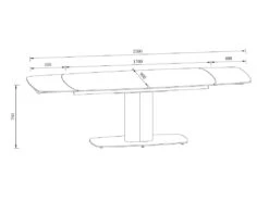 Table à Manger Extensible 6 à 10 Couverts En Céramique Et Métal - Effet Marbre Blanc Et Taupe - CARIOULA De Pascal MORABITO 25 Table à Manger Extensible 6 à 10 Couverts En Céramique Et Métal - Effet Marbre Blanc Et Taupe - CARIOULA De Pascal MORABITO -Mobilia Boutique table a manger 11199387