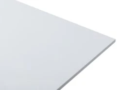 Table à Manger 6 Couverts En MDF Et Acier - Blanc Laqué - YOURILU -Mobilia Boutique table a manger 11237825