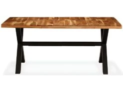 Table De Salon Salle à Manger Design Bois D'acacia Et Manguier 180 Cm 0902309 -Mobilia Boutique table a manger 11571831