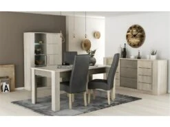 Table Avec Rallonge 170/230x90cm Cannes - Chêne -Mobilia Boutique table a manger 12342193