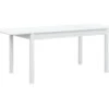 Table Extensible 140/200X80Cm Blanc - Venprodin -Mobilia Boutique table a manger 12356543