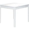 Table Auxiliaire 90X90Cm Blanc - Venprodin -Mobilia Boutique table a manger 12356555