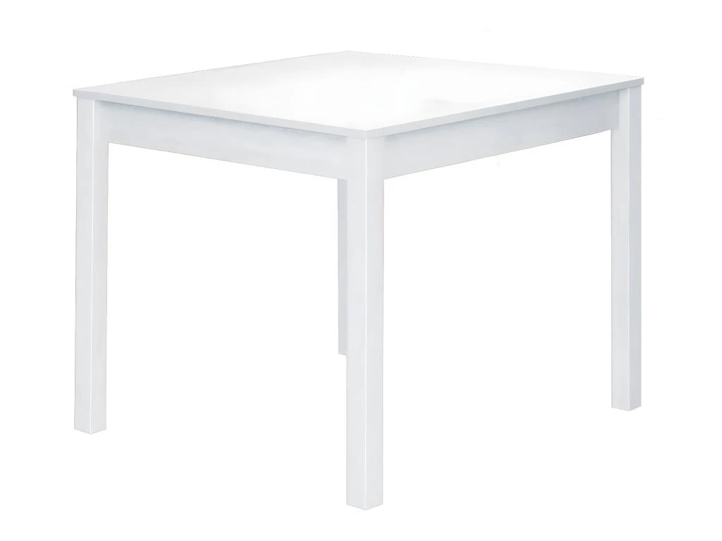 Table Auxiliaire 90X90Cm Blanc - Venprodin 3 Table Auxiliaire 90X90Cm Blanc - Venprodin