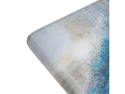 MALOI - Table D'Appoint Carrée Plateau Blanc Effet Aquarelle -Mobilia Boutique table a manger 12694421