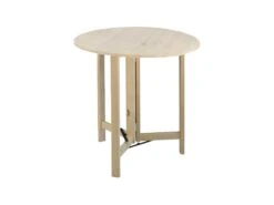 Plateau Rond En Pin 75 Cm Épaisseur 1,6 Cm -Mobilia Boutique table a manger 12806141
