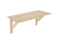 Table Murale En Pin Massif Kit Line