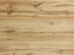 Table à Manger Extensible 6 à 10 Couverts En MDF Et Métal - Naturel Et Noir - VITENO -Mobilia Boutique table a manger 12872857