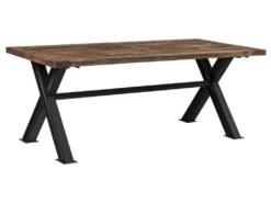 Table Rectangulaire Emar 8 Personnes En Bois 200 Cm 9 Table Rectangulaire Emar 8 Personnes En Bois 200 Cm -Mobilia Boutique table a manger 13008941