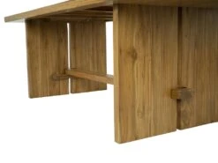 Table à Manger 8 Couverts En Teck - Coloris : Naturel - LENIDA -Mobilia Boutique table a manger 13046349