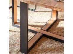 Table à Manger En Bois D'acacia Laurie -Mobilia Boutique table a manger 13069815