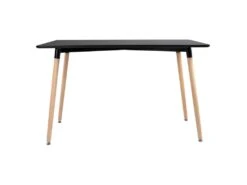 Table Rectangulaire 120 × 70cm Noire PIA - HAPPY GARDEN -Mobilia Boutique table a manger 13088325