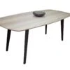 Table De Repas Ovale Massif Et Laqué - 200/280L X 100P 1 Table De Repas Ovale Massif Et Laqué - 200/280L X 100P -Mobilia Boutique table a manger 13135477