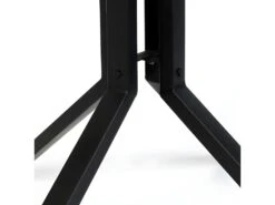 MAZE - Table Bar Plateau Bois Noir L75 -Mobilia Boutique table a manger 13260297