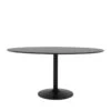 Taco Elipse - Table à Manger En Bois 160x110 - Couleur - Noir -Mobilia Boutique table a manger 13297669