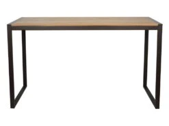 NEVADA - Mange Debout 180 Cm Acier/bois Massif Clair -Mobilia Boutique table a manger 13381909