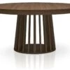 Table Ovale Extensible Eliza Bois Noisette -Mobilia Boutique table a manger 13698023