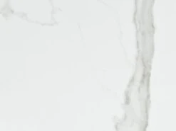 Table à Manger Extensible 4 à 8 Couverts En Céramique Et Métal - Effet Marbre Blanc - MELBI -Mobilia Boutique table a manger 14290683