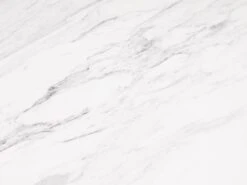 Table à Manger Extensible 6 à 8 Couverts En Céramique Et Métal - Effet Marbre Blanc Et Noir - DAXELA -Mobilia Boutique table a manger 14290745