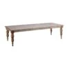 Table De Repas Rectangulaire 300 Cm Bois Naturel - KENITRA -Mobilia Boutique table a manger 14340771