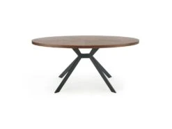 Table à Manger Ovale 170 X 95 X 70 Cm - Noyer -Mobilia Boutique table a manger 14696439