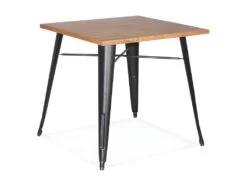 Table De Repas Industrielle "Nevada" 76cm Gris