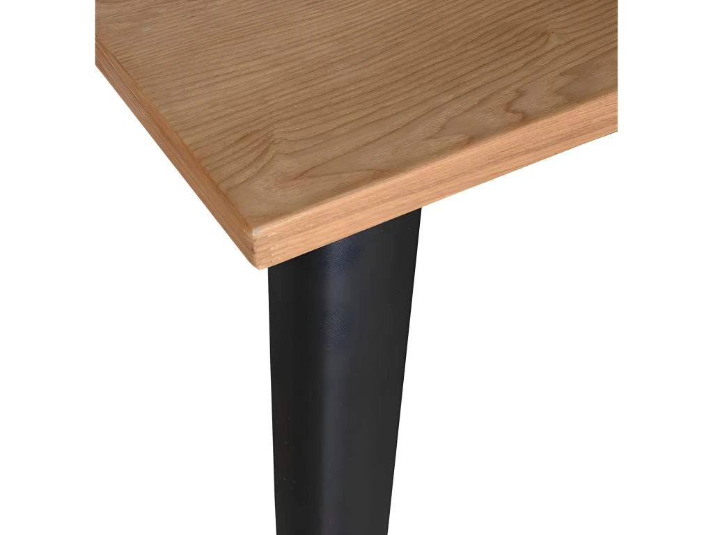 Table De Repas Industrielle "Nevada" 76cm Gris 5 Table De Repas Industrielle "Nevada" 76cm Gris – Image 3