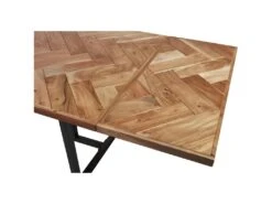 Table De Repas En Bois "Ridoma" 180cm Marron -Mobilia Boutique table a manger 15187337