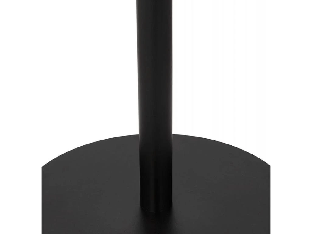 Table De Repas Design "Esperanza" 76cm Noir 7 Table De Repas Design "Esperanza" 76cm Noir – Image 5