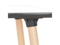 Table De Repas Scandinave "Azerano" 80cm Blanc 11 Table De Repas Scandinave "Azerano" 80cm Blanc -Mobilia Boutique table a manger 15449815