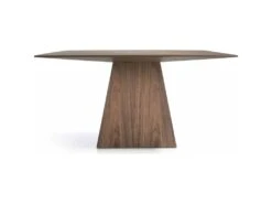 Table à Manger Carrée Bois Plateau Central En Verre Teinté 8 Table à Manger Carrée Bois Plateau Central En Verre Teinté -Mobilia Boutique table a manger 15449863