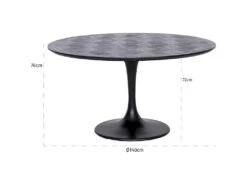 Table à Dîner Blax 140Ø -Mobilia Boutique table a manger 15450191