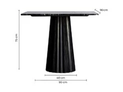 Table De Bar Plissé Wood 15 Table De Bar Plissé Wood -Mobilia Boutique table a manger 15464759