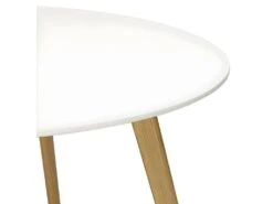 Table De Repas Scandinave "Pacio" 90cm Blanc -Mobilia Boutique table a manger 15465479