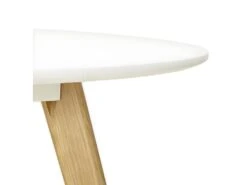 Table De Repas Scandinave "Pacio" 90cm Blanc -Mobilia Boutique table a manger 15465481