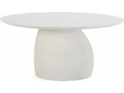 Table De Salle à Manger Bois/Fibre De Verre -- Blanc 11 Table De Salle à Manger Bois/Fibre De Verre -- Blanc -Mobilia Boutique table a manger 15466569