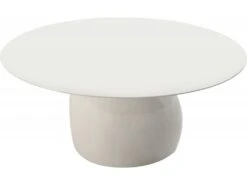 Table De Salle à Manger Bois/Fibre De Verre -- Blanc 12 Table De Salle à Manger Bois/Fibre De Verre -- Blanc -Mobilia Boutique table a manger 15466571