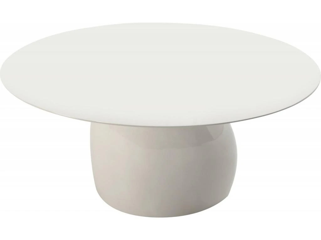 Table De Salle à Manger Bois/Fibre De Verre -- Blanc 7 Table De Salle à Manger Bois/Fibre De Verre -- Blanc – Image 5