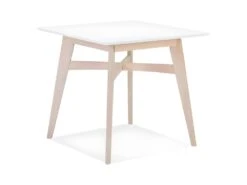 Table De Repas Scandinave "Alvaro" 80cm Blanc 9 Table De Repas Scandinave "Alvaro" 80cm Blanc -Mobilia Boutique table a manger 15466709