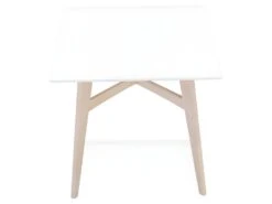 Table De Repas Scandinave "Alvaro" 80cm Blanc 10 Table De Repas Scandinave "Alvaro" 80cm Blanc -Mobilia Boutique table a manger 15466711